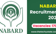 NABARD Recruitment 2022 – Apply Online for 170 Vacancies of AM Grade A Posts