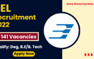 BEL Recruitment 2022 – Apply Online for 141 Vacancies of Trainee Engineer Posts